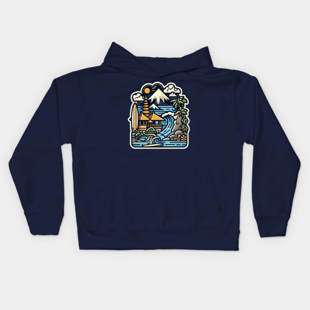 Bali Kids Hoodie by EKLZR